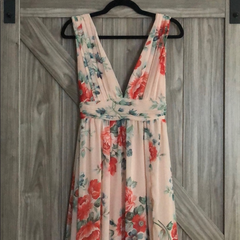 Garden Meandering Maxi Dress Lulus